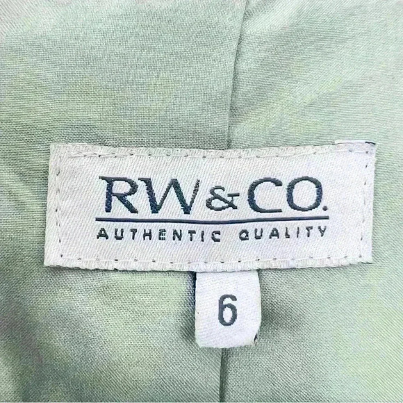 RW&CO PASTEL PINK LILAC BLUE TWEED FALL JACKET SIZE  6 - Picture 14 of 16